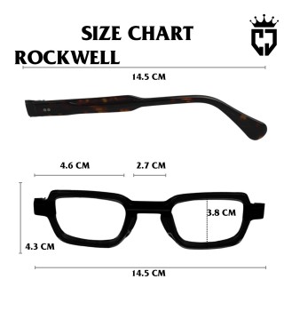 ROCKWELL | Original Carel Jeni Eyewear Include Lensa